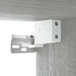 Wall Cabinets 2 pcs Grey Sonoma 68x30x20 cm Engineered Wood 3115898