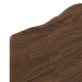 Headboard Brown Oak Engineered wood 888701