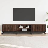 TV Cabinet Brown Oak 180x35x41 cm Engineered Wood 3300779