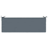 2-Piece Bench Cushions SOEST 2 pcs 100% Polyester Blue 950251