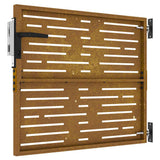 Garden Gate 85x100 cm Corten Steel Square Design 153245