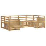 Outdoor Sofa Set 6 pcs White 245 x 132.5 x 73 cm 3392399