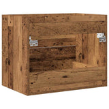 Bathroom Sink Cabinet Old Wood 60x38.5x48 cm Engineered Wood 862026