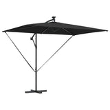 Umbrella Black 294 x 200 x 270 cm Polyester and Aluminium 42003395