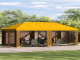 6 x 3 m Yellow Polyester and Steel 190 3376026