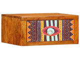 Bedside Cabinet with Drawer Brown 35 x 30 x 22 cm 4016517