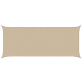Sun Shade Sail Beige 6 x 2.5 m 100% Polyester Oxford 42031007