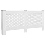 Radiator Cover White 172x19x81.5 cm MDF 284325