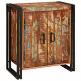 Bedside Cabinet Multicolour Solid reclaimed wood 4102777
