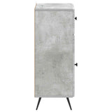 Bathroom Storage Cainet BREDA Concrete Grey 30 x 31 x 80 cm 897488