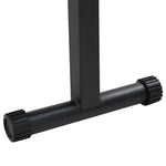 Foldable Weight Bench Folding Black 109 x 29 x 42 cm Steel 42007905