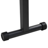 Foldable Weight Bench Folding Black 109 x 29 x 42 cm Steel 42007905