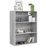 Hanging Wall Cabinet Grey Sonoma 69.5x32.5x90 cm 817400
