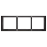 Planter Black 120x40x40 cm Cold-rolled Steel 860675