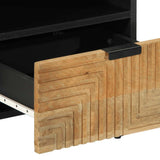 Bedside Cabinets 2 pcs Brown 40x33x46 cm Solid Wood Mango 4017727