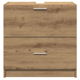 Bathroom Cabinet Artisan Oak 59 x 37 x 59 cm Engineered wood 868822