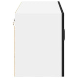 Wall Cabinet LUCCA Black 80 x 31 x 40 cm Engineered Wood 884935