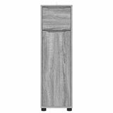 Bathroom Cabinet Grey Sonoma 30.5 x 30 x 101 cm Engineered Wood 888743