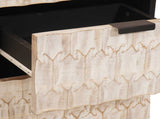 Sideboard White Wash Finish 40 x 33 x 75 cm Solid Mango Wood 4017887