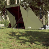 Family Tent Tipi 6-Person Olive Green Waterproof 4009442