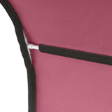 Bed Tunnel for Kids Loft Bed 2 pcs Pink Polyester 893705