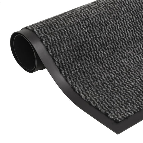 Dust Control Mat Rectangular Tufted 120x180 cm Anthracite 132718
