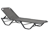 Sun Lounger Relaxed Recliner with 5-Position Adjustable Backrest Aluminium Frame for Pool, Sun T3398P318857