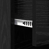 Sideboard Black Oak 70 x 35.5 x 67.5 cm Engineered Wood 881428