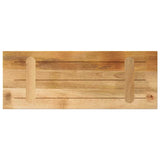 Table Top 70x40x3.8 cm Rectangular Solid Wood Rough Mango 371382