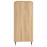 Record Cabinet Sonoma Oak 84.5x38x89 cm Engineered Wood 831767