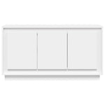 ZNTS Sideboard White 102x35x55 cm Engineered Wood 831885