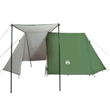 Camping Tent 3-Person Green Waterproof 94365