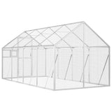 Aviary Silver 1.79x4x1.85 m Aluminium 3155797