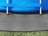 Pool Ground Cloth Light Grey 396 cm Polyester Geotextile 94226