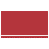 Retractable Awning Manual Red 400x200 cm Fabric 3329889