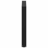 Dining Table Legs U-Shaped 2 pcs Black 80x cm Steel 4013188