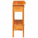 Console Table Natural 50.5 x 30 x 75.5 cm Solid Mahogany Wood 42009937