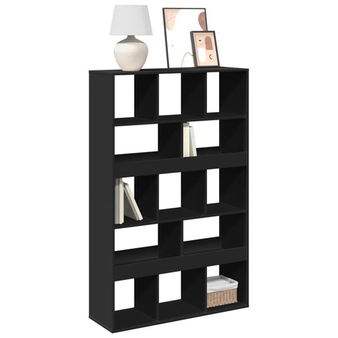 Bookcase Black 100x33x156.5 cm Engineered Wood 3309367