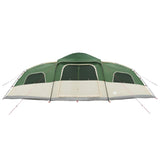 Family Tent with Rainfly Water-resistant 18-Person Green 42042234