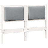 Headboard Other White 120 cm Solid pine wood 878968