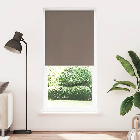 Roller Blind Blackout 120 x 230 cm Coffee 240163