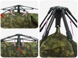 Fishing Tent Quick Release 4-Person Light Camouflage 42042279