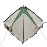 Teepee Tent 4-Person Green and Grey 388 x 320 x 169 cm 42004074