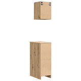 Garage Cabinets 2 pcs Artisan Oak Engineered Wood 3328295
