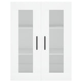 Highboard White 69.5x34x180 cm Engineered Wood 3198489