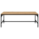 Coffee Table Artisan Oak 100 x 50 x 35 cm Engineered Wood 881121