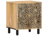 4 Piece Bathroom Furniture Set Solid Wood Mango 3206315