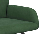 2 Seater Sofa with Metal Legs 2-Seater Dark Green 42051048