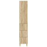 Cabinet Set 2 pcs Sonoma Oak 33 x 34.5 x 90 cm Engineered Wood 3416729