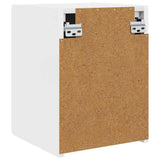 TV Wall Cabinet Wall-mounted 2 pcs Gloss White 30 x 31 x 40 cm 892258